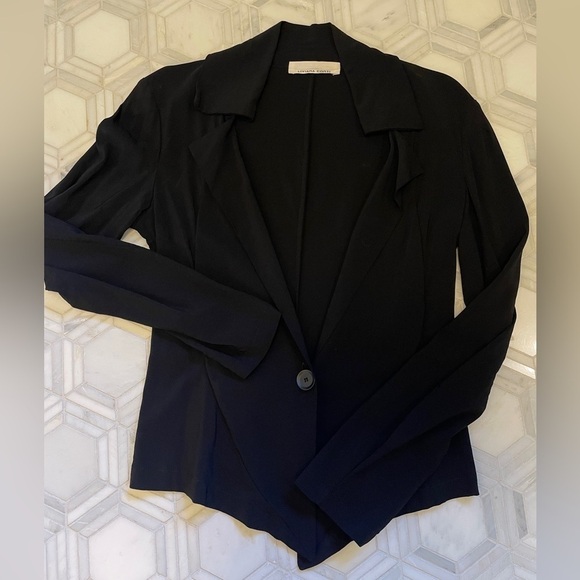 Liviana Conti Tops - Liviana Conti Single Button Blazer Style Blouse